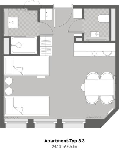 Dein APART-Apartment-Typ 3.3